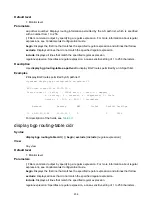 Preview for 220 page of HP 3600 v2 Series Command Reference Manual