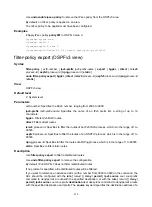 Preview for 322 page of HP 3600 v2 Series Command Reference Manual