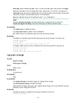 Preview for 327 page of HP 3600 v2 Series Command Reference Manual