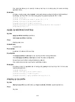 Preview for 441 page of HP 3600 v2 Series Command Reference Manual