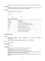 Preview for 447 page of HP 3600 v2 Series Command Reference Manual