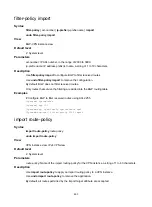 Preview for 475 page of HP 3600 v2 Series Command Reference Manual