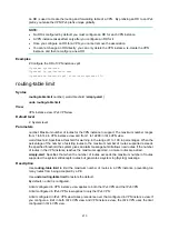 Preview for 482 page of HP 3600 v2 Series Command Reference Manual