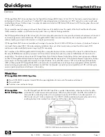 Предварительный просмотр 1 страницы HP 40 SCSI Quickspecs