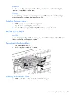 Предварительный просмотр 27 страницы HP 418800-B21 - StorageWorks Modular Smart Array 70 Storage Enclosure Maintenance And Service Manual