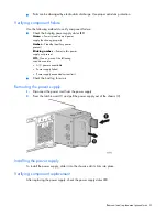 Предварительный просмотр 31 страницы HP 418800-B21 - StorageWorks Modular Smart Array 70 Storage Enclosure Maintenance And Service Manual