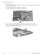 Предварительный просмотр 93 страницы HP 4310s - ProBook - Core 2 Duo 2.1 GHz Maintenance And Service Manual