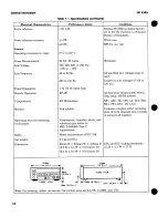 Предварительный просмотр 14 страницы HP 438A Operating And Service Manual