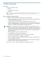 Preview for 10 page of HP 4400 Enterprise Installation Manual