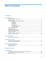 Preview for 3 page of HP 4415s - ProBook - Turion II M520 User Manual