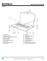 HP 4710s - ProBook - Core 2 Duo 2.53 GHz Quickspecs preview