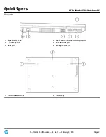 Preview for 2 page of HP 4710s - ProBook - Core 2 Duo 2.53 GHz Quickspecs