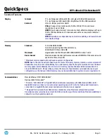 Preview for 5 page of HP 4710s - ProBook - Core 2 Duo 2.53 GHz Quickspecs