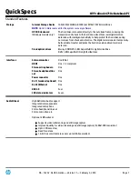 Preview for 7 page of HP 4710s - ProBook - Core 2 Duo 2.53 GHz Quickspecs