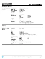 Preview for 17 page of HP 4710s - ProBook - Core 2 Duo 2.53 GHz Quickspecs