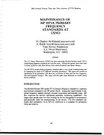 Preview for 1 page of HP 5071A Maintenance Manual