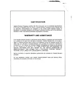 Preview for 3 page of HP 5087A Operating And Service Manual