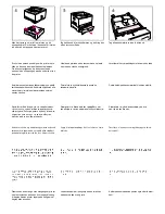 Предварительный просмотр 9 страницы HP 5100 - LaserJet B/W Laser Printer Installation Manual