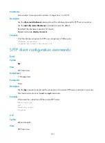 Preview for 266 page of HP 5120 SI Series Command Reference Manual