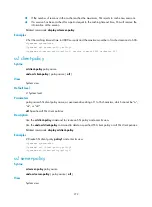 Preview for 290 page of HP 5120 SI Series Command Reference Manual