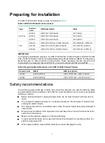 Preview for 5 page of HP 5120 SI Series Installation Manual