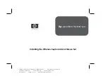 Предварительный просмотр 1 страницы HP 5219URF Installing Manual