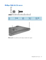 Предварительный просмотр 105 страницы HP 530 - Notebook PC Maintenance And Service Manual