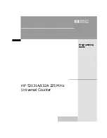 HP 53131A Programming Manual preview