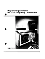 Preview for 2 page of HP 54501A Programming Reference Manual