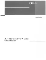 Preview for 2 page of HP 54520 Series Service Manual