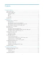 Preview for 3 page of HP 5500-24G-SFP EI TAA Installation Manual