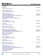 Предварительный просмотр 9 страницы HP 5500-24G-SFP EI TAA Specifications