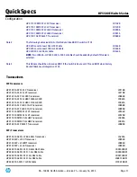 Предварительный просмотр 17 страницы HP 5500-24G-SFP EI TAA Specifications