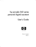 HP 560 Series User Manual preview