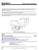 HP 560FLB Quickspecs предпросмотр