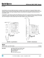 Предварительный просмотр 1 страницы HP 570SFP+ Specification