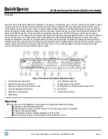 HP 571956-B21 Specification предпросмотр