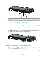 Preview for 41 page of HP 5800-24G Installation Manual