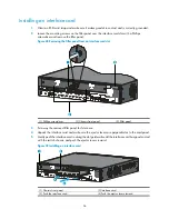 Preview for 42 page of HP 5800-24G Installation Manual