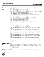 Preview for 6 page of HP 5800-24G Quickspecs