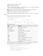 Предварительный просмотр 15 страницы HP 5800 Command Reference Manual