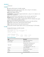Предварительный просмотр 209 страницы HP 5800 Command Reference Manual