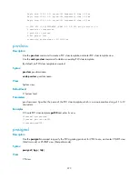 Предварительный просмотр 232 страницы HP 5800 Command Reference Manual