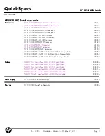 Preview for 8 page of HP 5810-48G Quickspecs