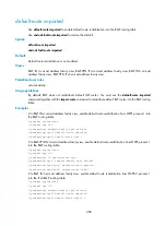 Preview for 293 page of HP 5900 Command Reference Manual