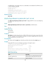 Preview for 294 page of HP 5900 Command Reference Manual