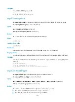 Preview for 514 page of HP 5900 Command Reference Manual