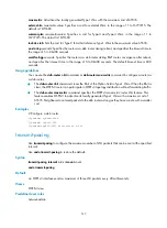 Preview for 530 page of HP 5900 Command Reference Manual