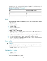 Preview for 8 page of HP 5900 Installation Manual