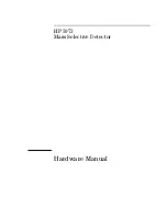 Preview for 3 page of HP 5973 Hardware Manual